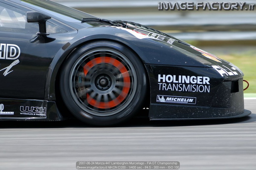 2007-06-24 Monza 447 Lamborghini Murcielago - FIA GT Championship